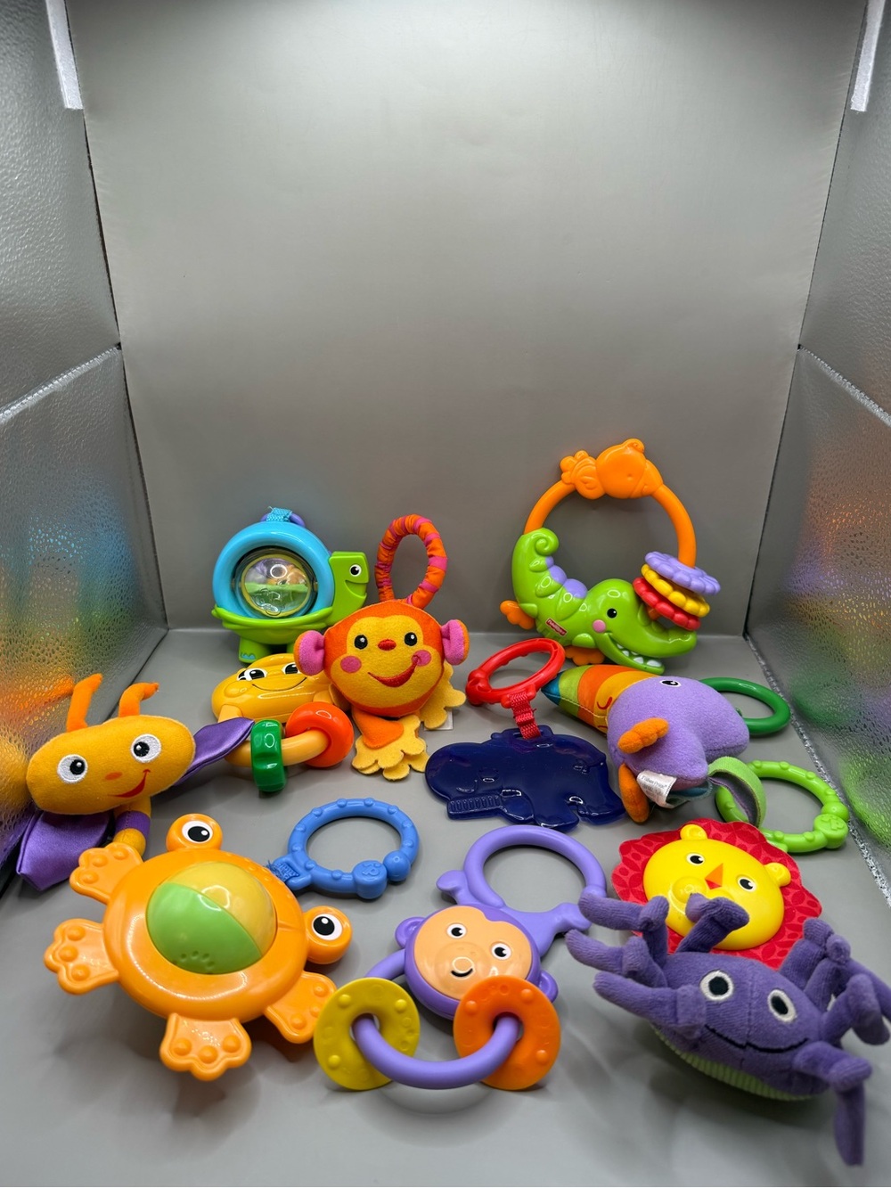 Vintage Fisher Price Baby Activity Toy Lot